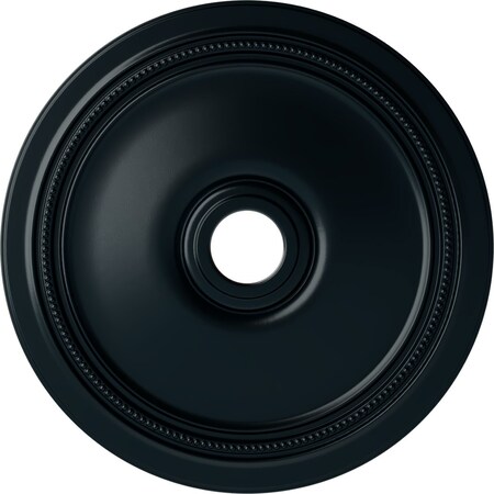 Ekena Millwork Diane Ceiling Medallion (Fits Canopies up to 6 1/4"), 24"OD x 3 5/8"ID x 1 1/4"P, Night Shade CM24DINSF